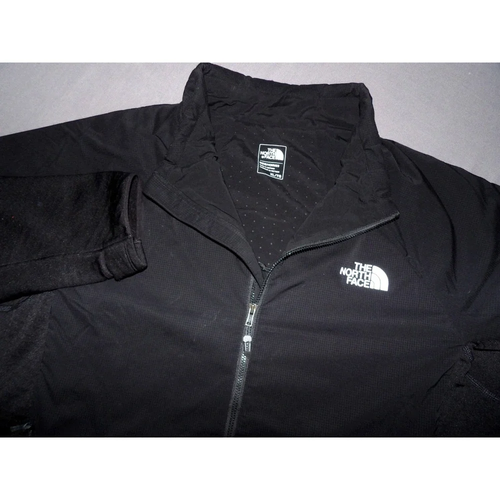 The North Face VENTRIX Black Zip-Up Knit Light Performance Jacket Men's XL